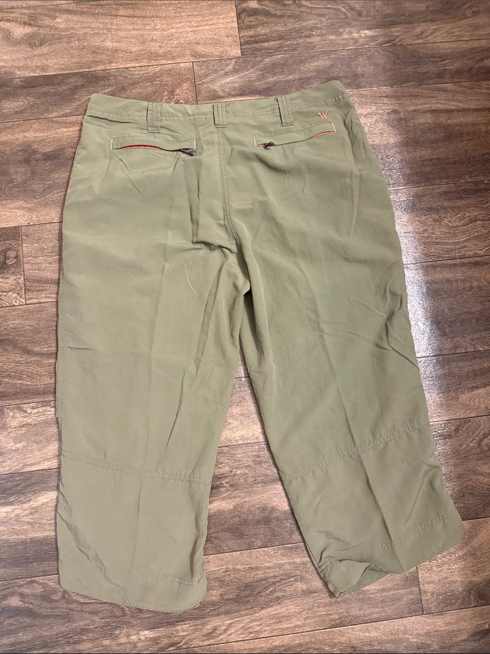 White Sierra Olive Green Men's Casual Chinos